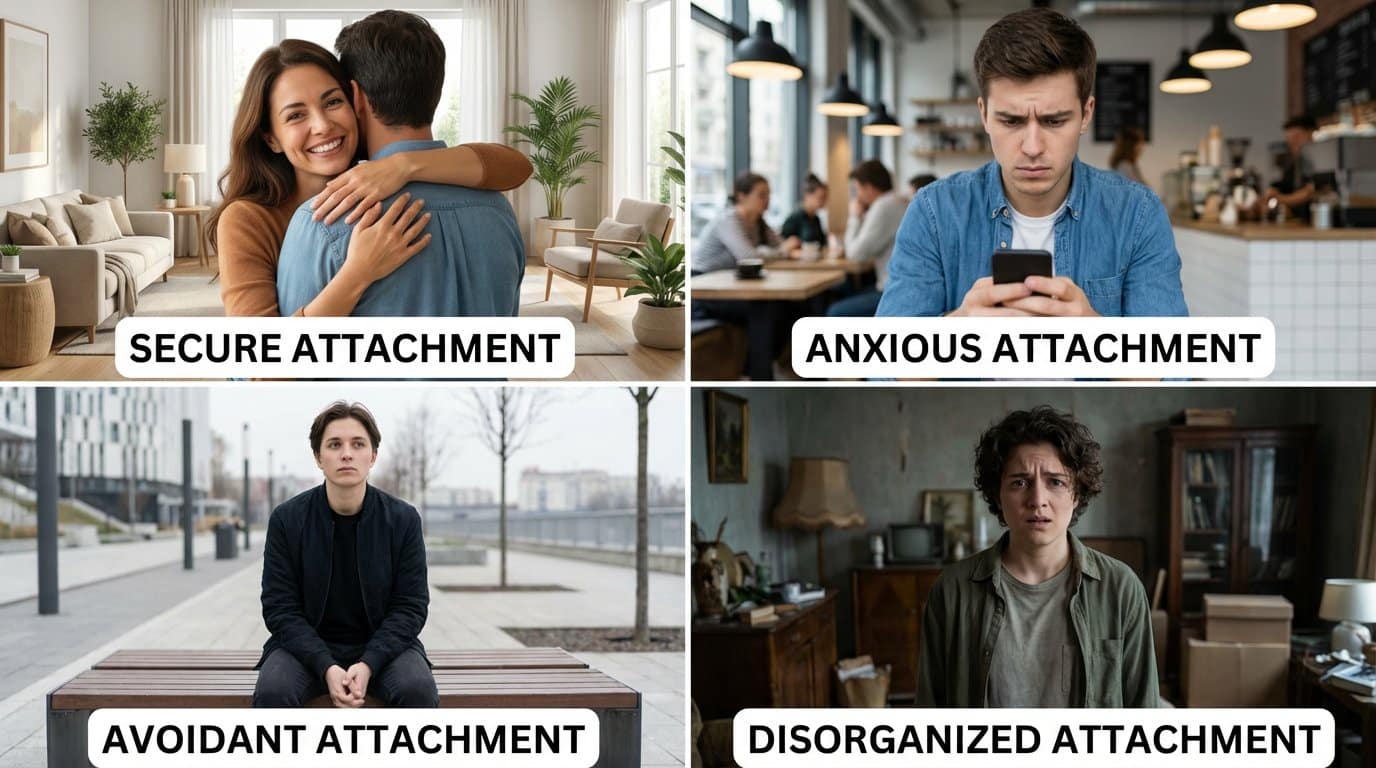 attachment styles shape lifelong relationships
