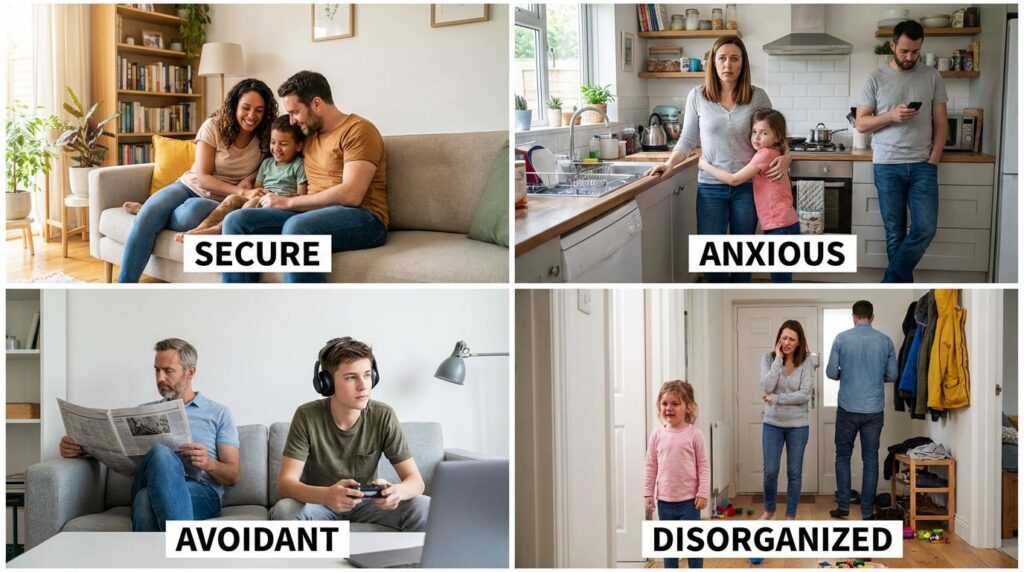 formative family attachment patterns