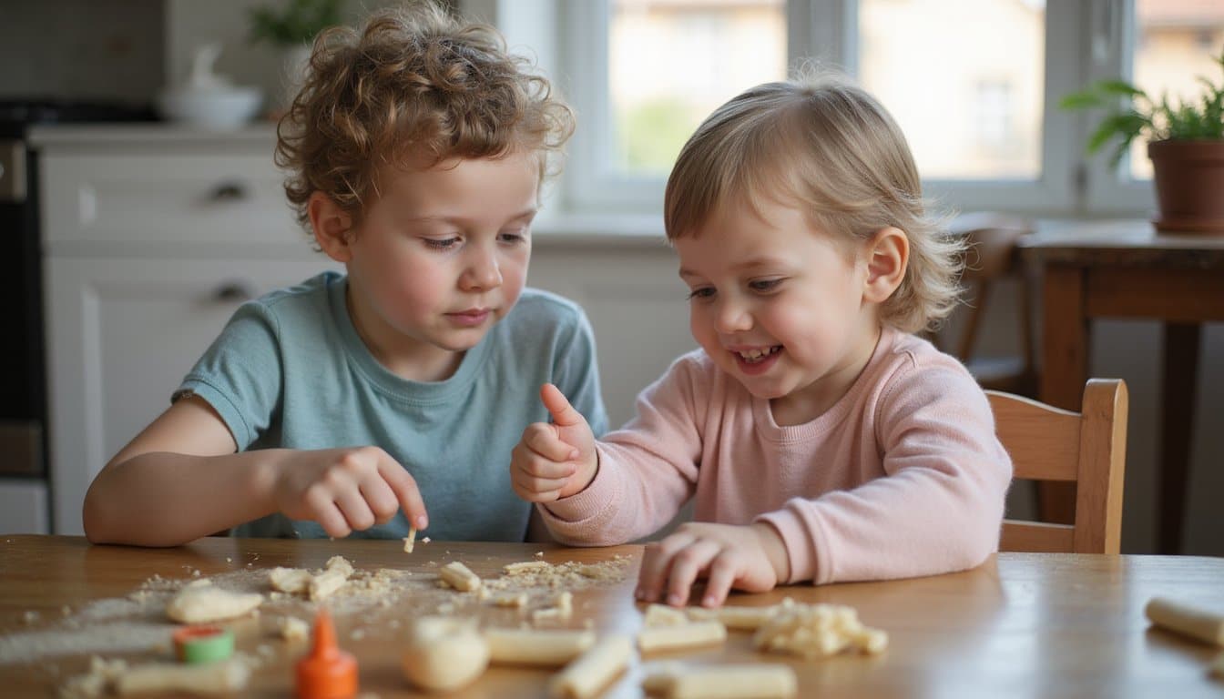 structured sibling participation promotes skill generalization